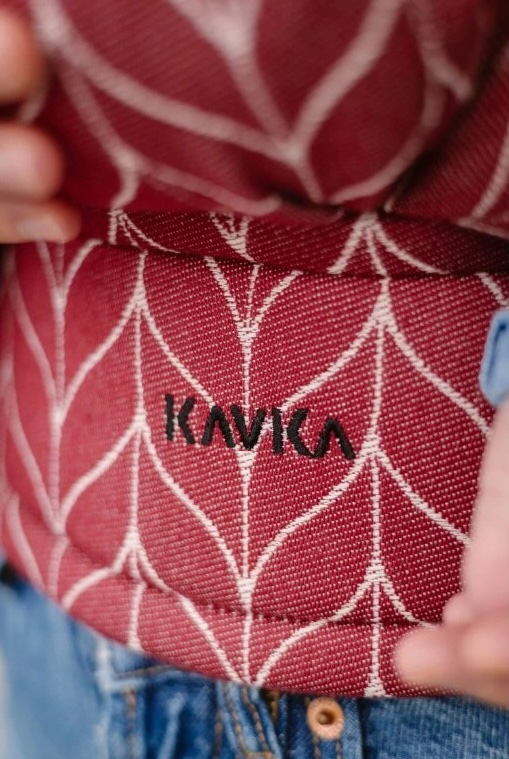 Nosítko Kavka Multi Age Pro - Burgundy Braid + slintáčky